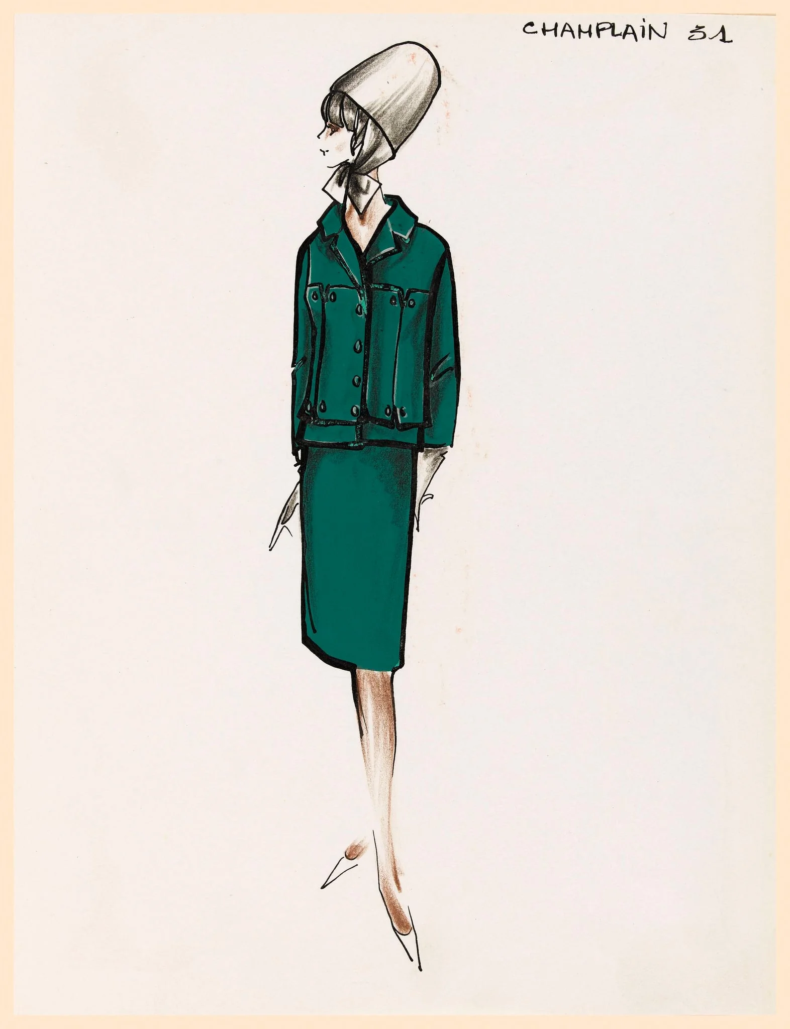 Champlain, by Carven, 1962
