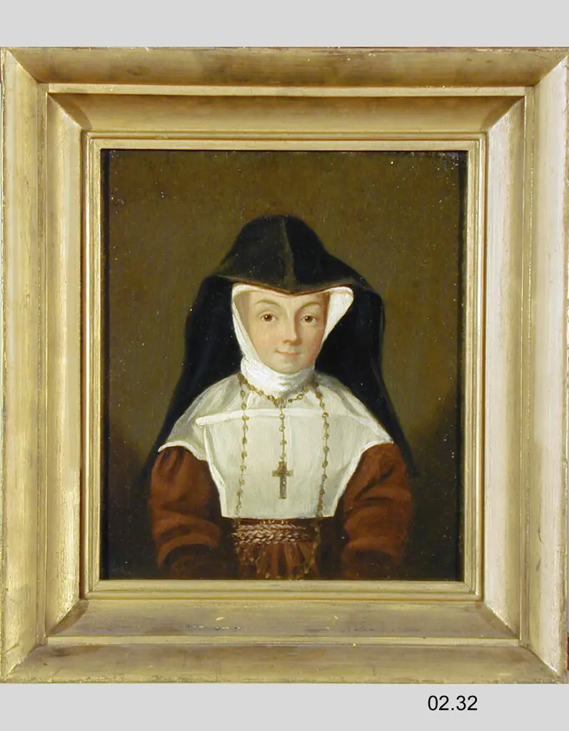 Marie France Vindevogel, First Abbess of the St. Clair Sisters
