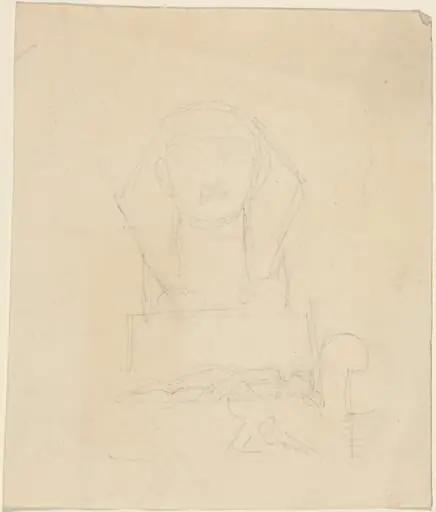 Sphinx with Reclining Figures in Foreground
