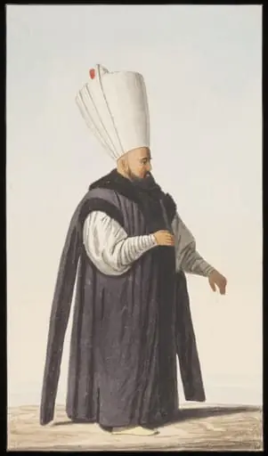 An unidentified Ottoman official
