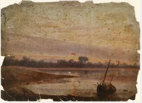 An Estuary at Evening