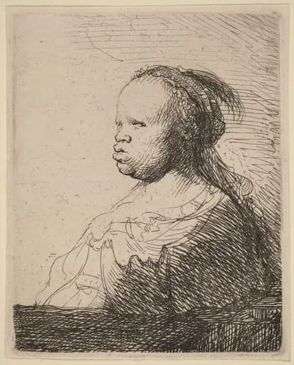 Bust of an African Woman