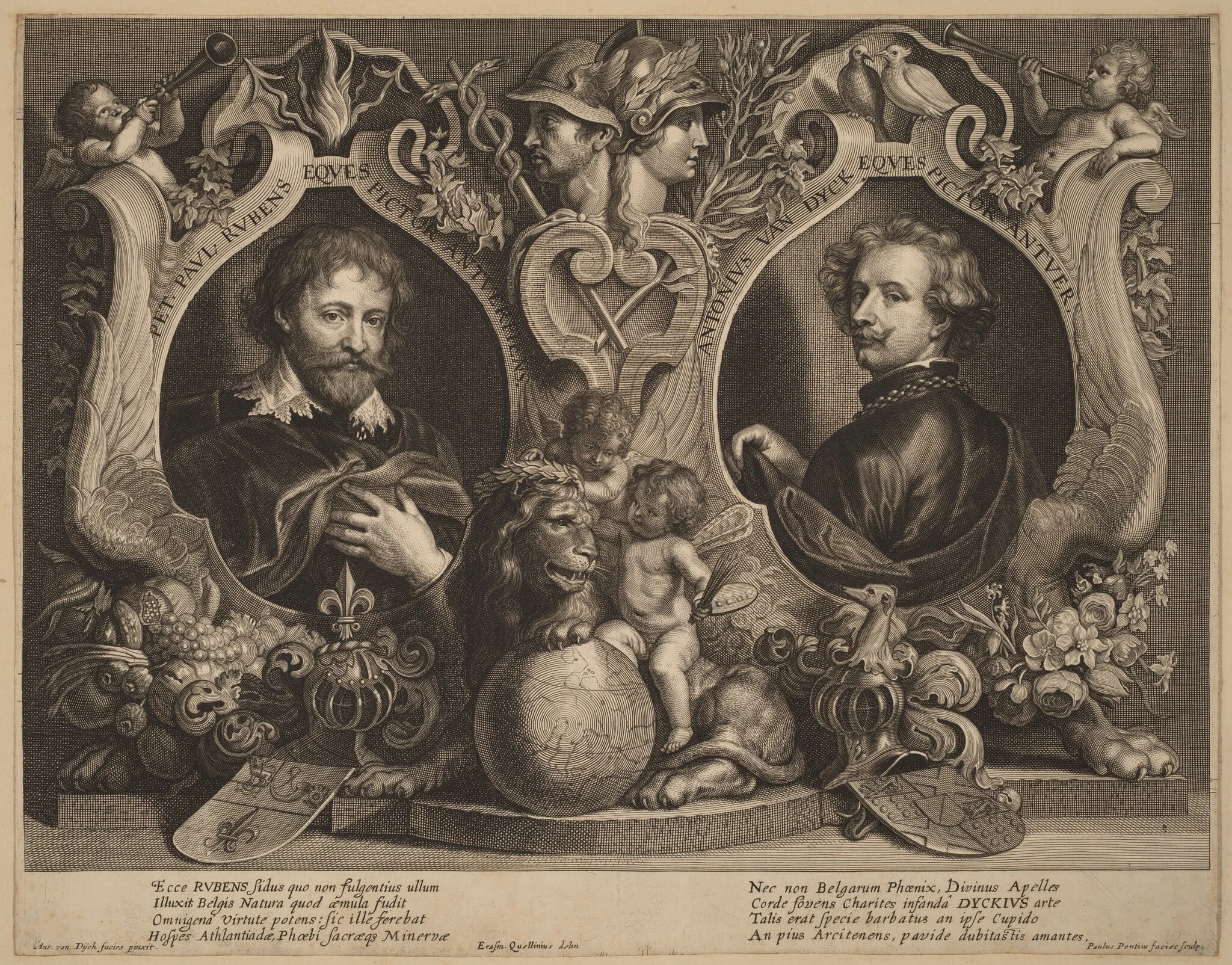 Rubens and van Dyck, a Double Portrait