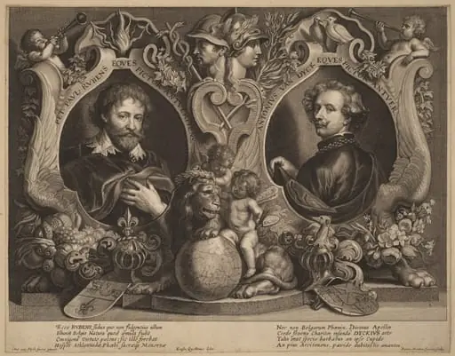 Rubens and van Dyck, a Double Portrait