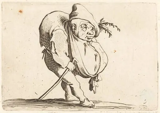 The Hunchback with a Cane