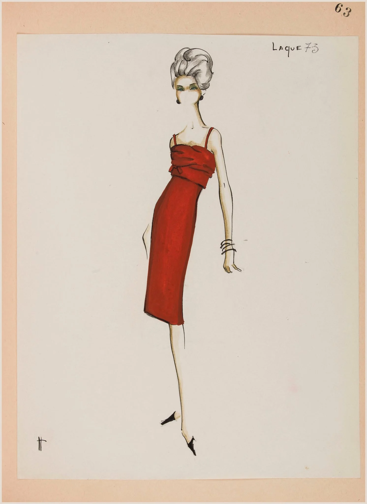 Laque, by Marie-Louise Carven, 1963