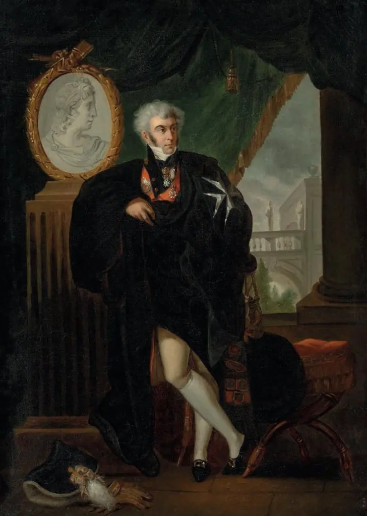 Portrait of Dmitry Naryshkin
