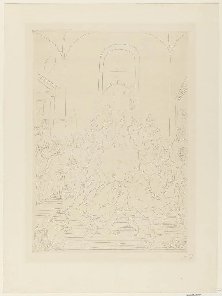 Untitled, by André Derain, ink, 1912