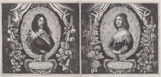 Louis XIII and Anna d'Austriche
