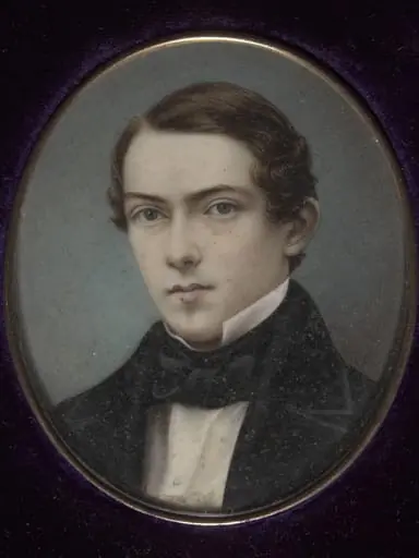 Bust portrait of Alfred Lowell Putnam