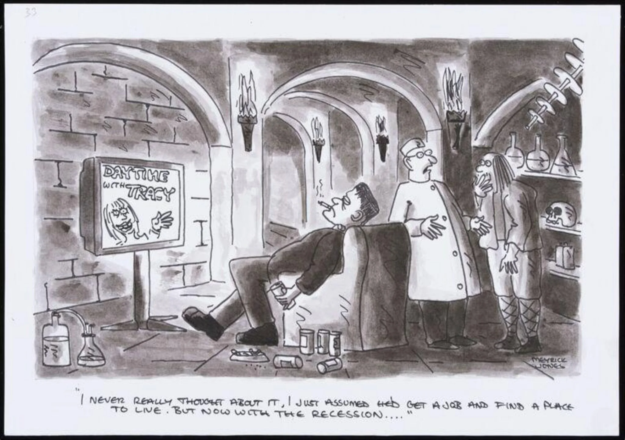 Frankenstein, by Simon Meyrick-Jones, 2009