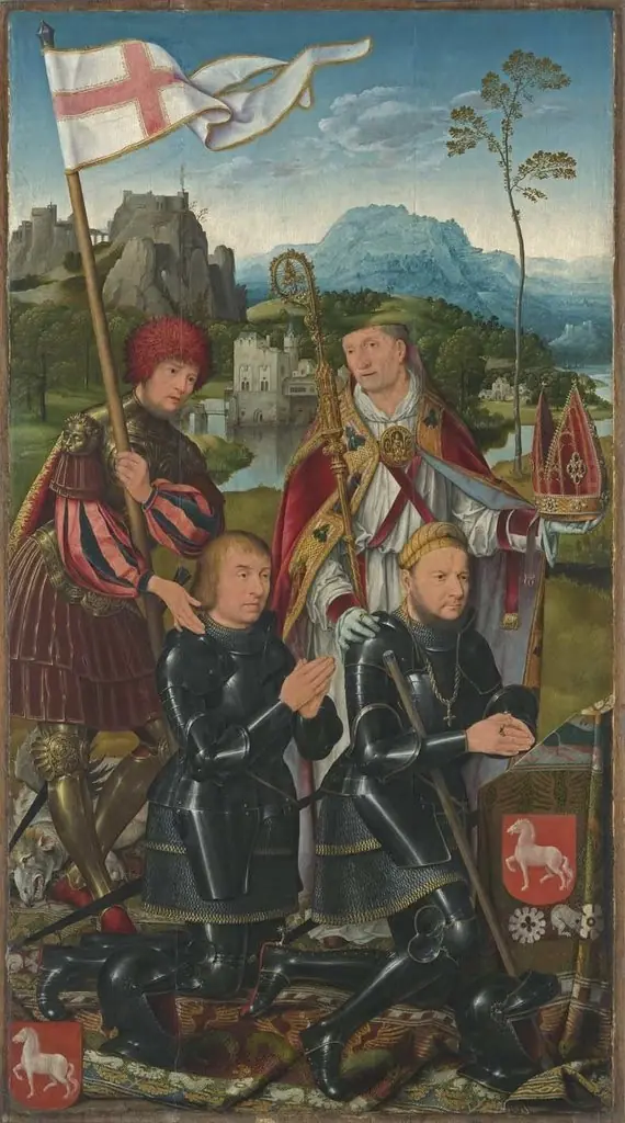 Marientod Altarpiece - left wing