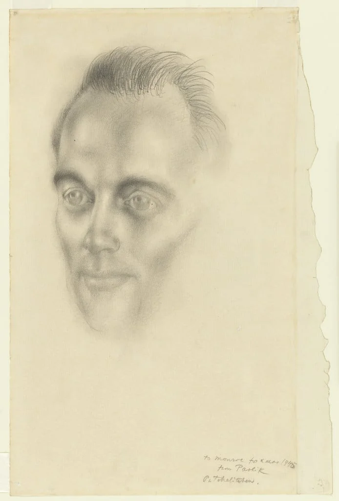 Untitled, by Pavel Tchelitchew, graphite, 1945