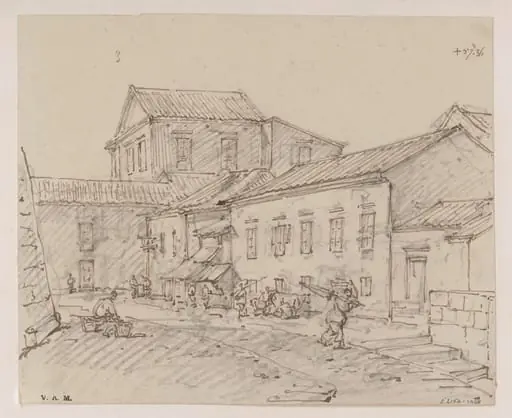 A street in Macau