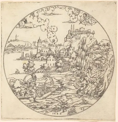Apollo Pursuing Daphne