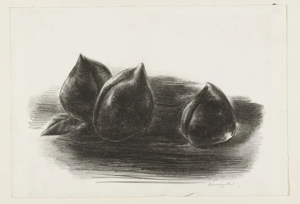 Untitled, by Yasuo Kuniyoshi, ink, 1933
