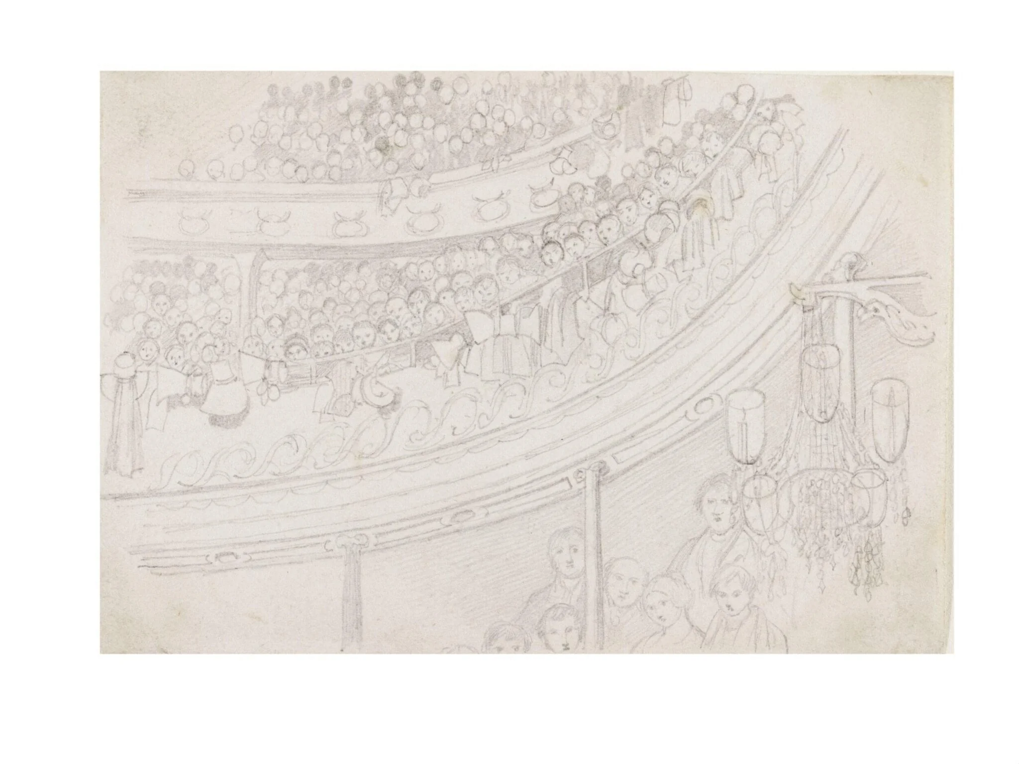 Drury Lane, by Daniel Maclise, 1825