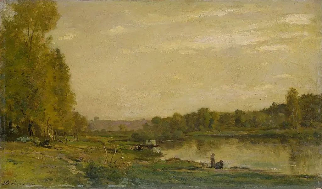 Landscape on the River Oise