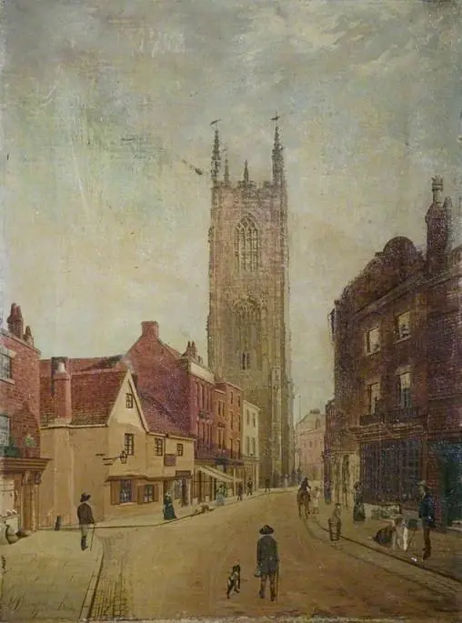 All Saints' Church Tower, Queen Street, Derby