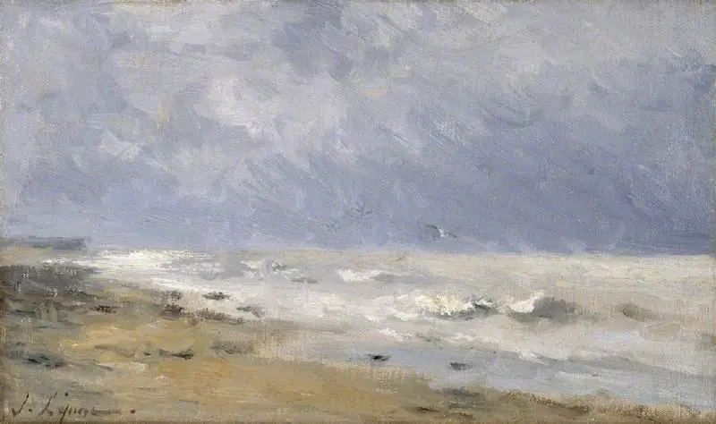 The coast of Normandy