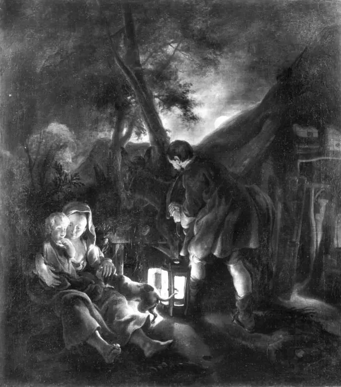 Ruhe auf der Flucht (zugeschrieben)