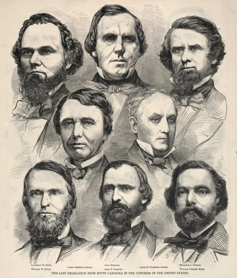The Last Delegation from South Carolina in the Congress of the United States, by Winslow Homer, 1860