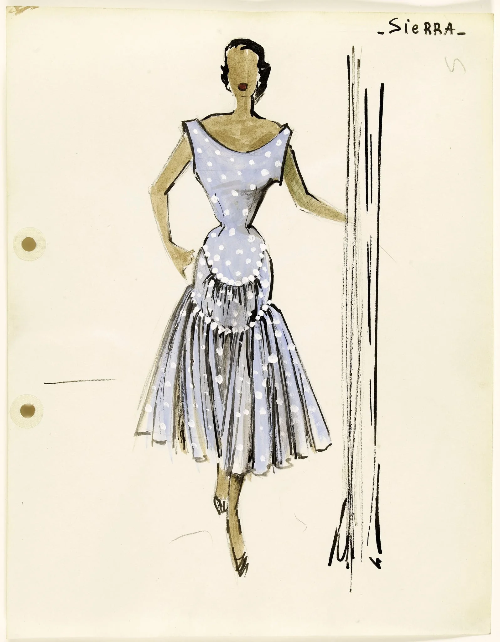 'Sierra', by Carven, 1951