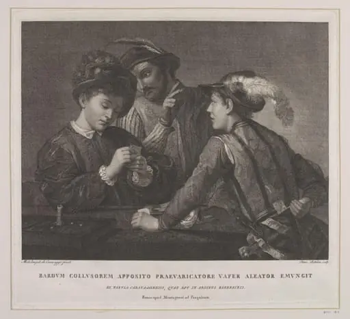 The Card-Players or Sharpers