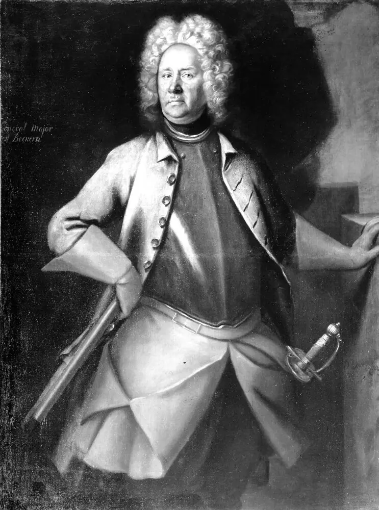 Johan Vilhelm von Beckern (1655-1733), friherre, generalmajor