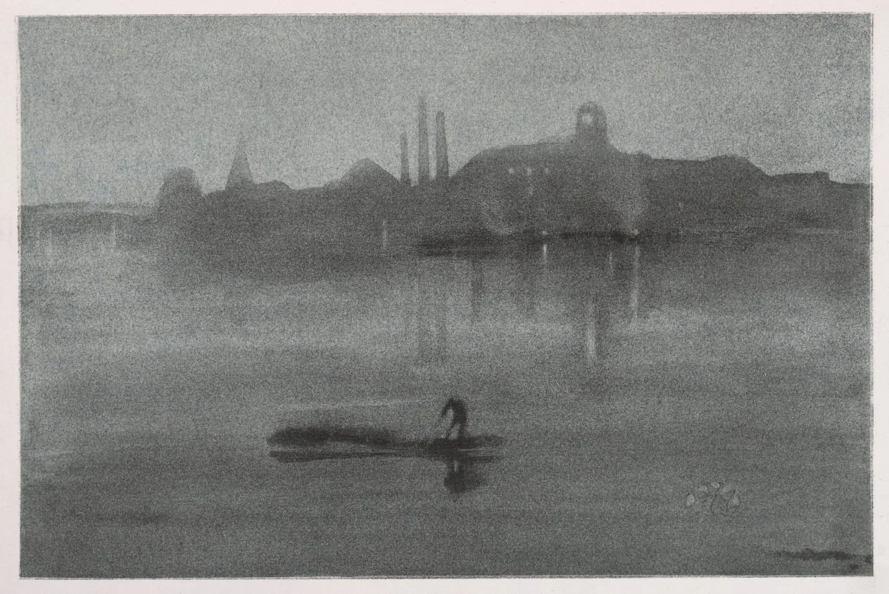 Nocturne, by James McNeill Whistler, 1878