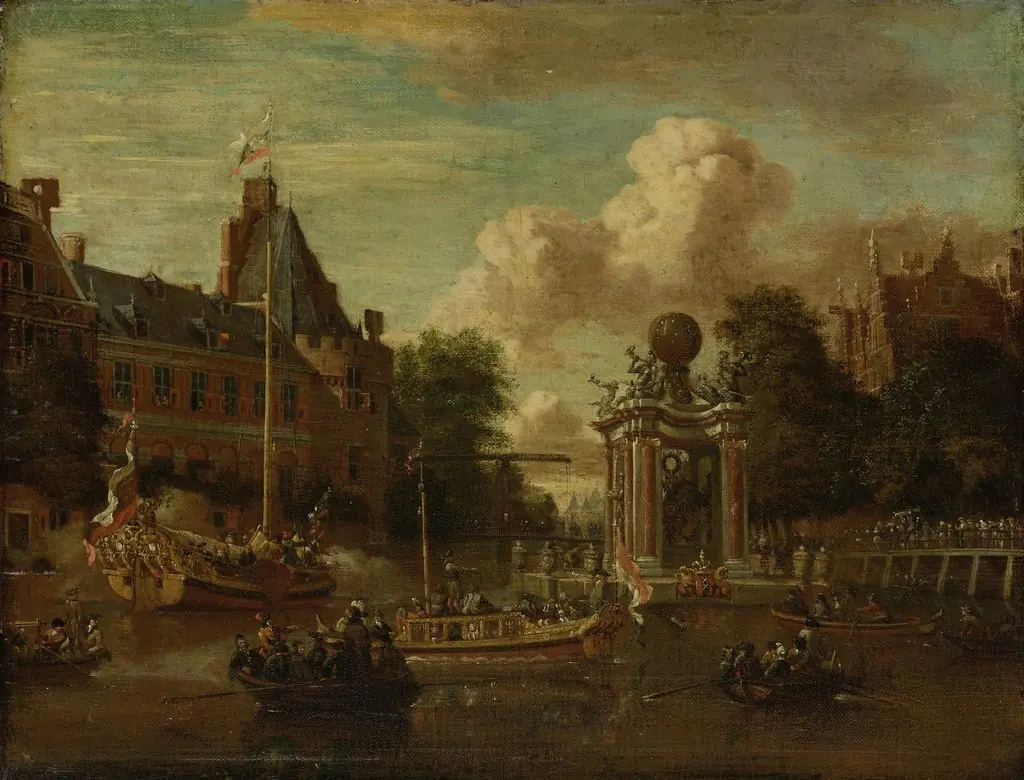 The arrival of the Russian embassy in Amsterdam, 29 August 1697