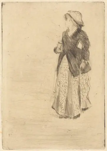 The Actress Ellen Andrée
