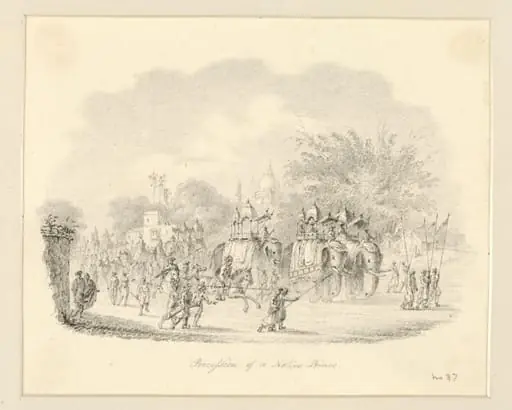 Reception of a Native Prince