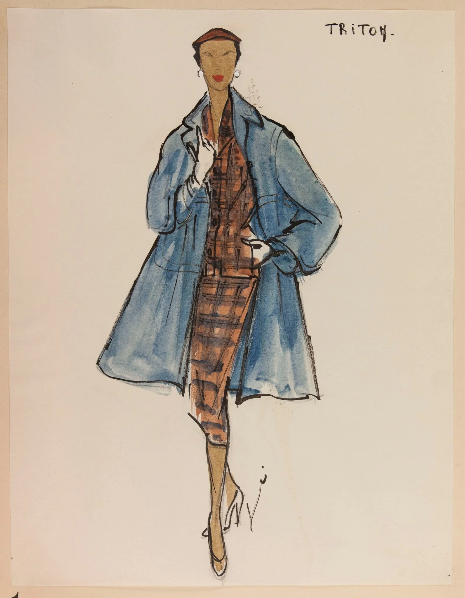 Triton, by Carven, 1952