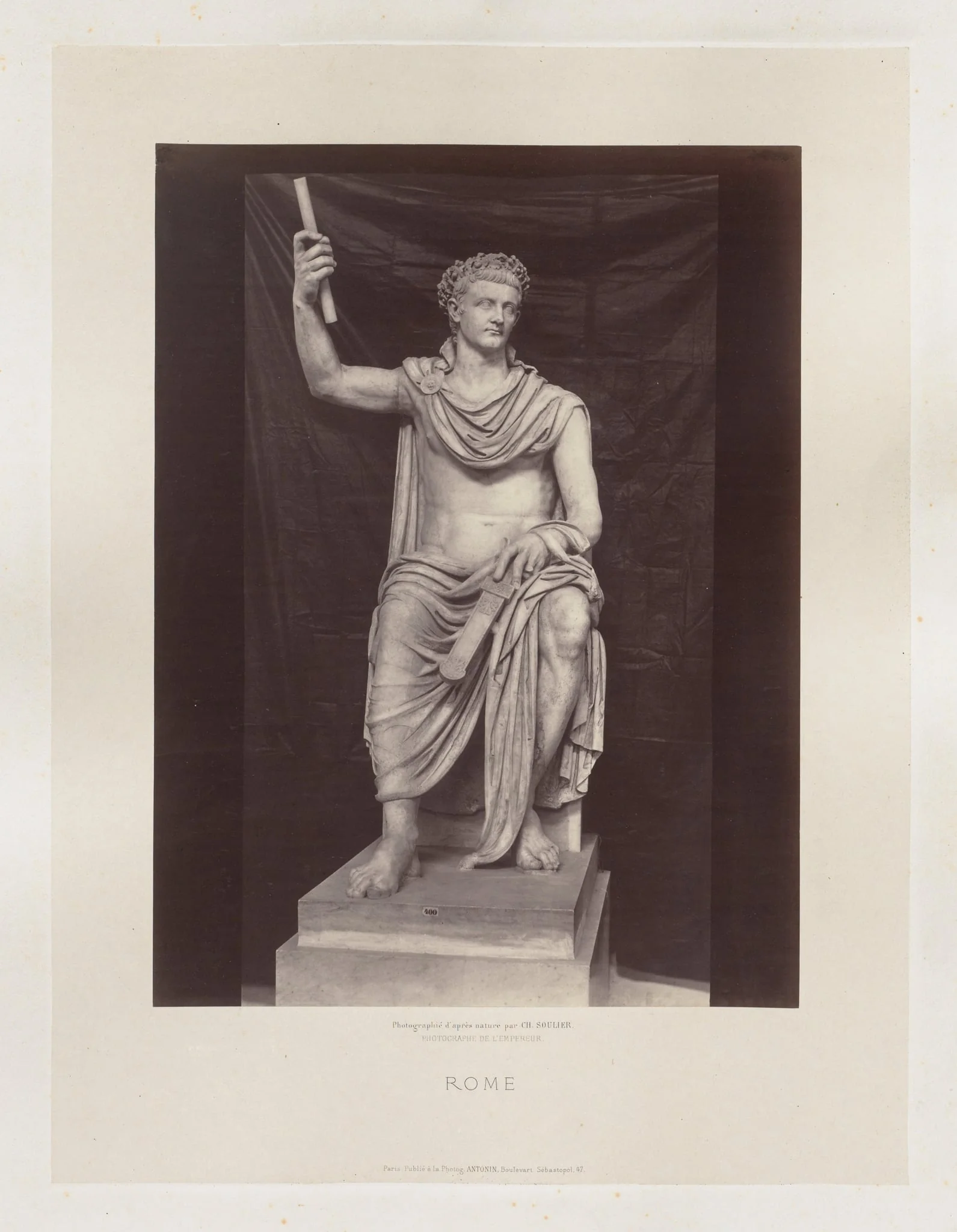 Statue de Tibere, Vatican