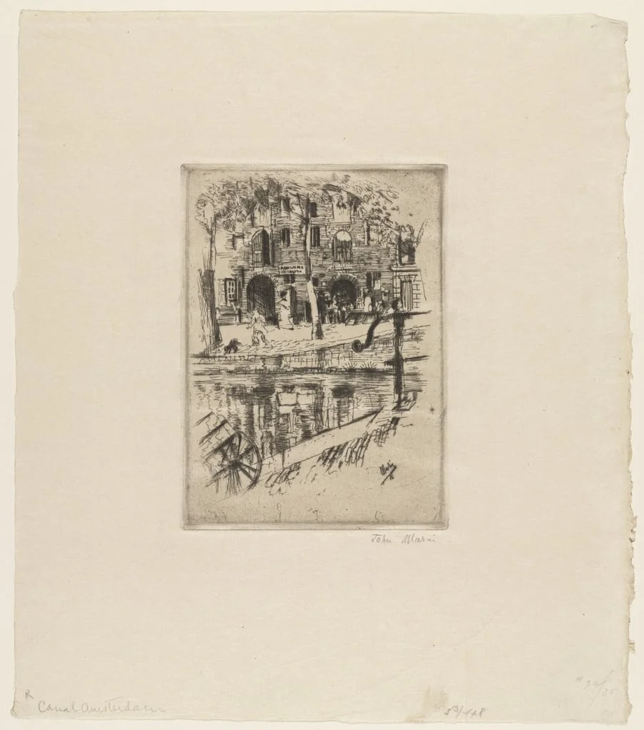 Untitled, by John Marin, ink, 1906