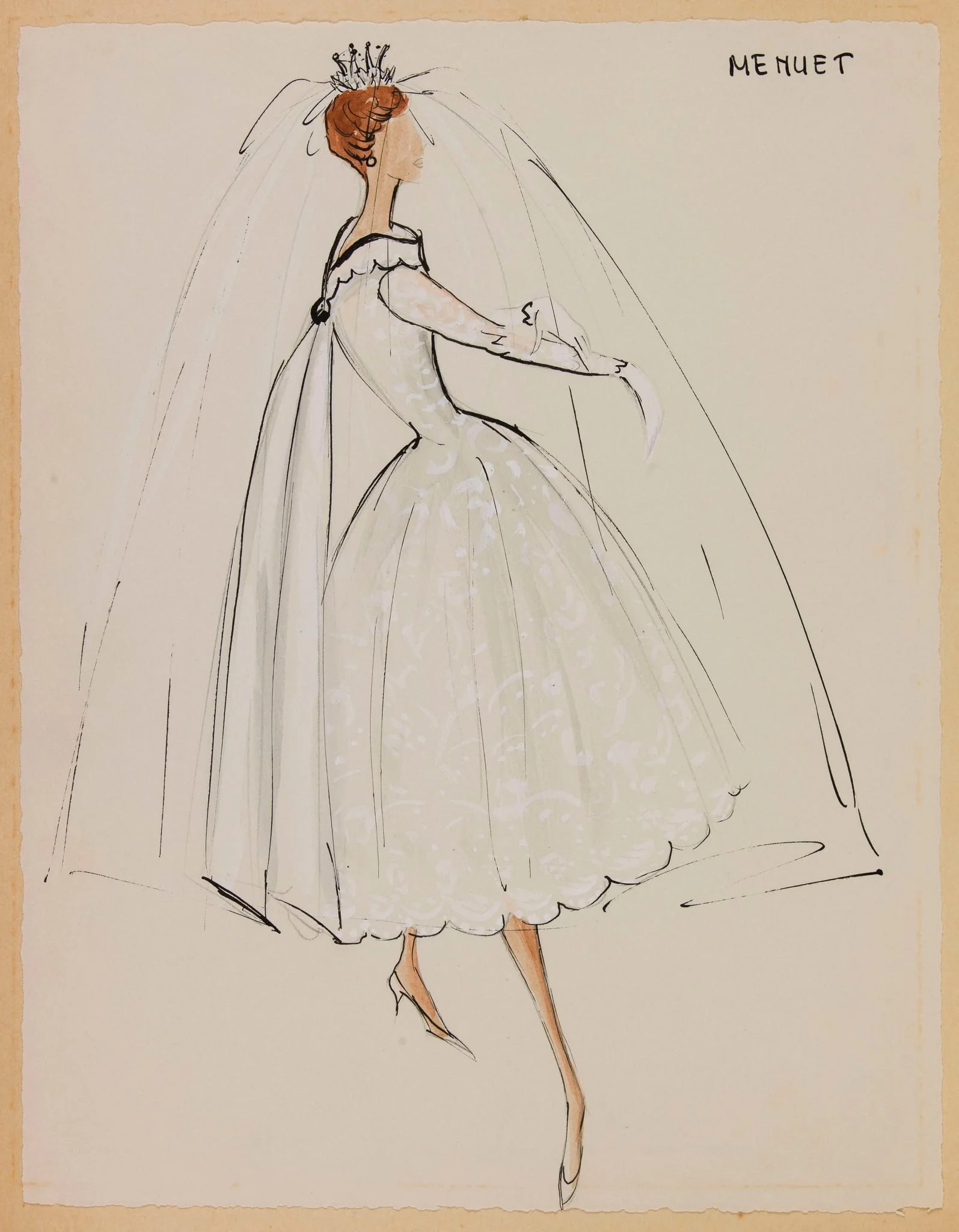 Menuet, by Marie-Louise Carven, 1956
