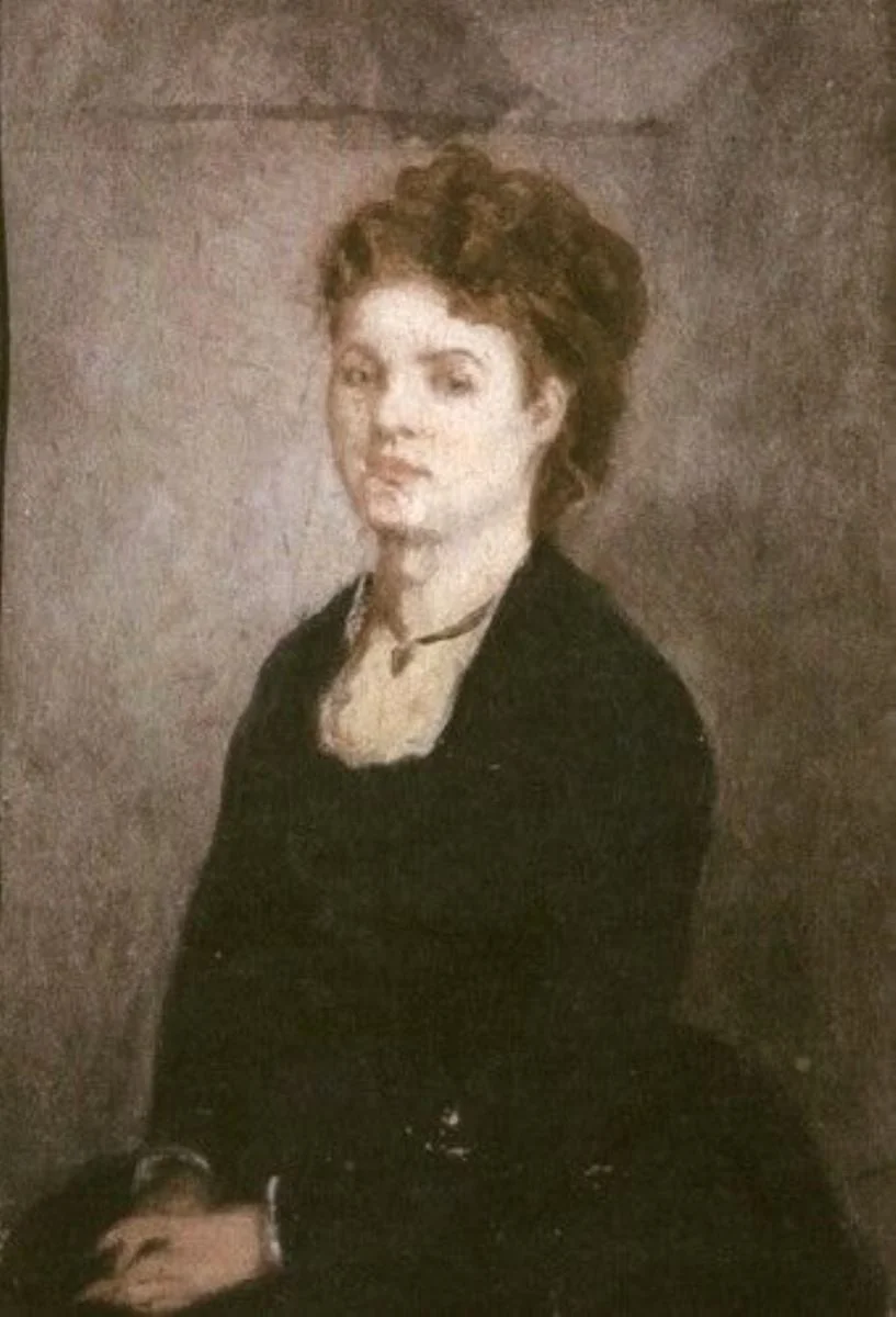 Portret de femeie, by Nicolae Grigorescu, unspecified, 1871