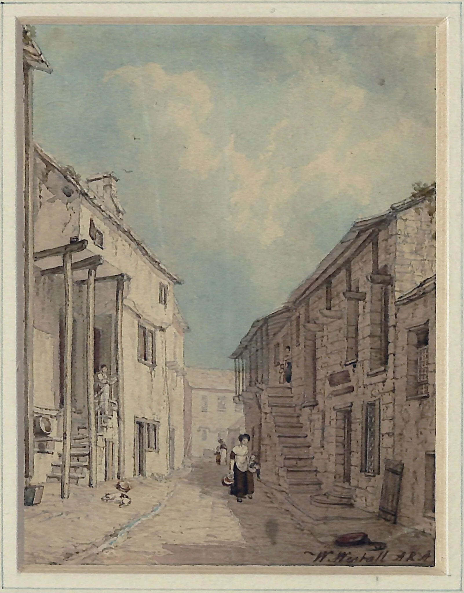 Street scene in Dent, Yorkshire