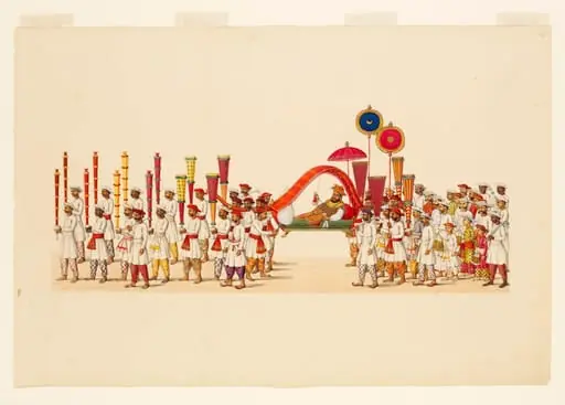 A procession