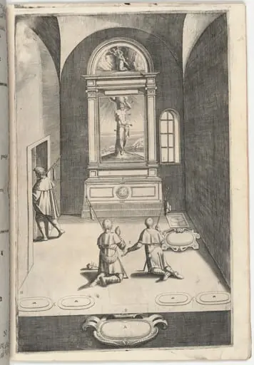 Chapel of Saint Sebastian (Cappella di San Sebastiano) [plate N]