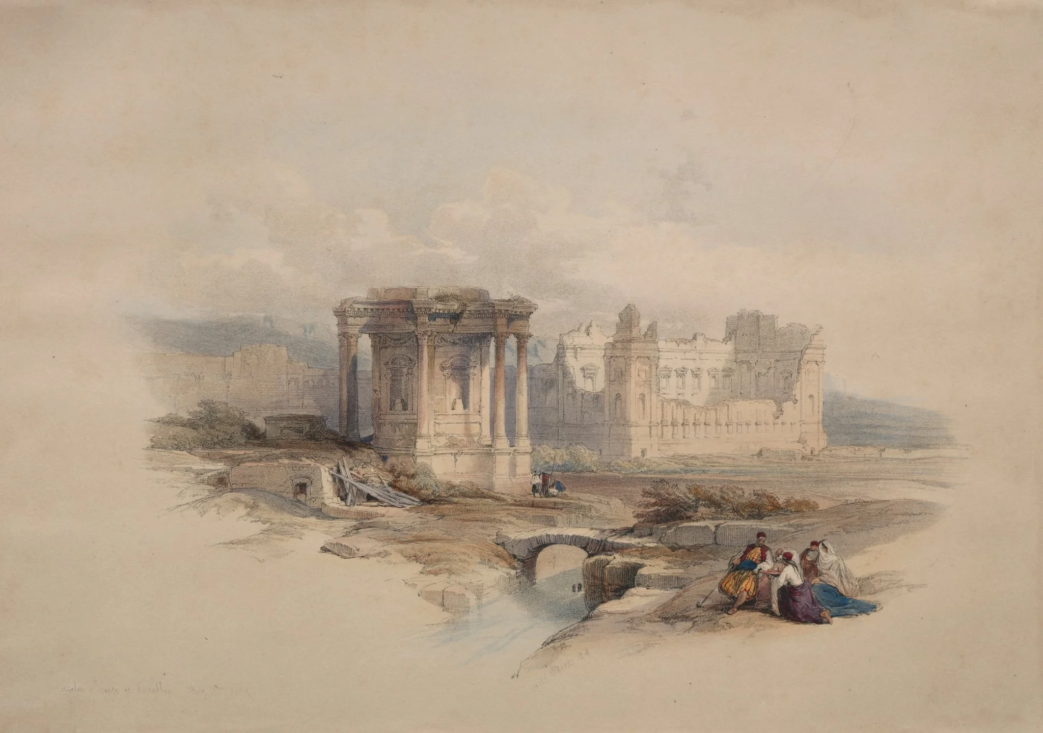 Circular Temple at Baalbec