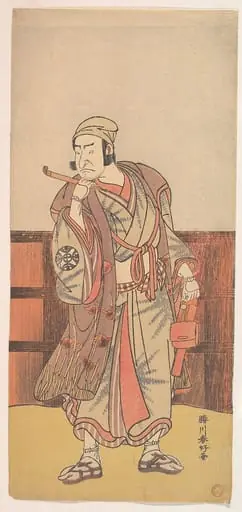 勝川春好画　初代中村仲蔵|Kabuki Actor Nakamura Nakazō I