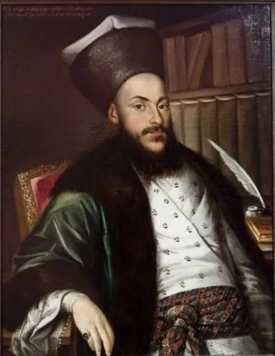 Portretul poetului Alecu Văcărescu