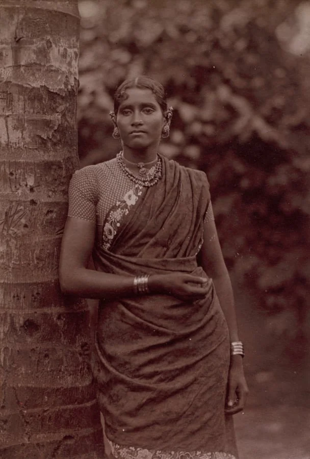 Ceylonese Woman, by Scowen & Co., 1884