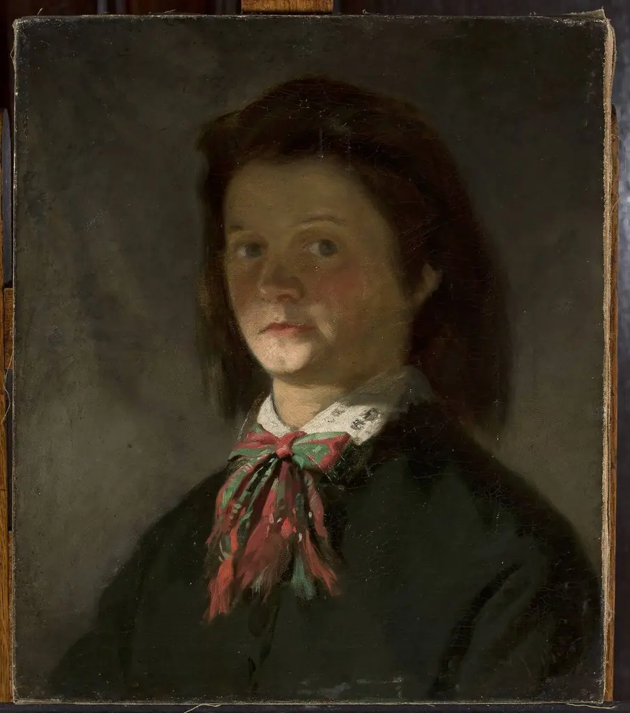 Portrait of artist’s wife