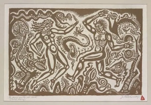The dancer and the poor devil