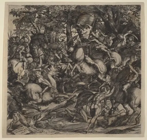 Battle of Nude Men