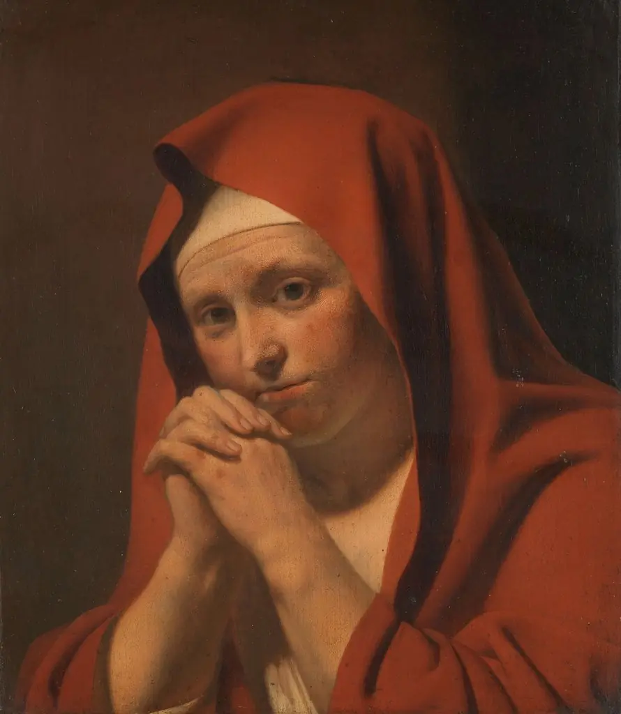 Woman praying