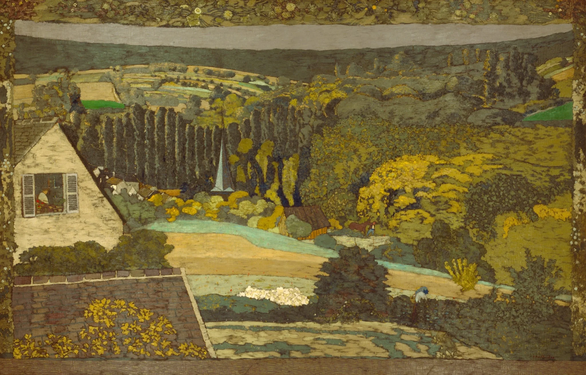Landscape: Window Overlooking the Woods